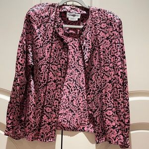 100% silk vintage blouse❣️